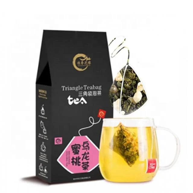 Herbal Natural Organic Peach Oolong Detox Skin Beauty Tea with Sweet Taste