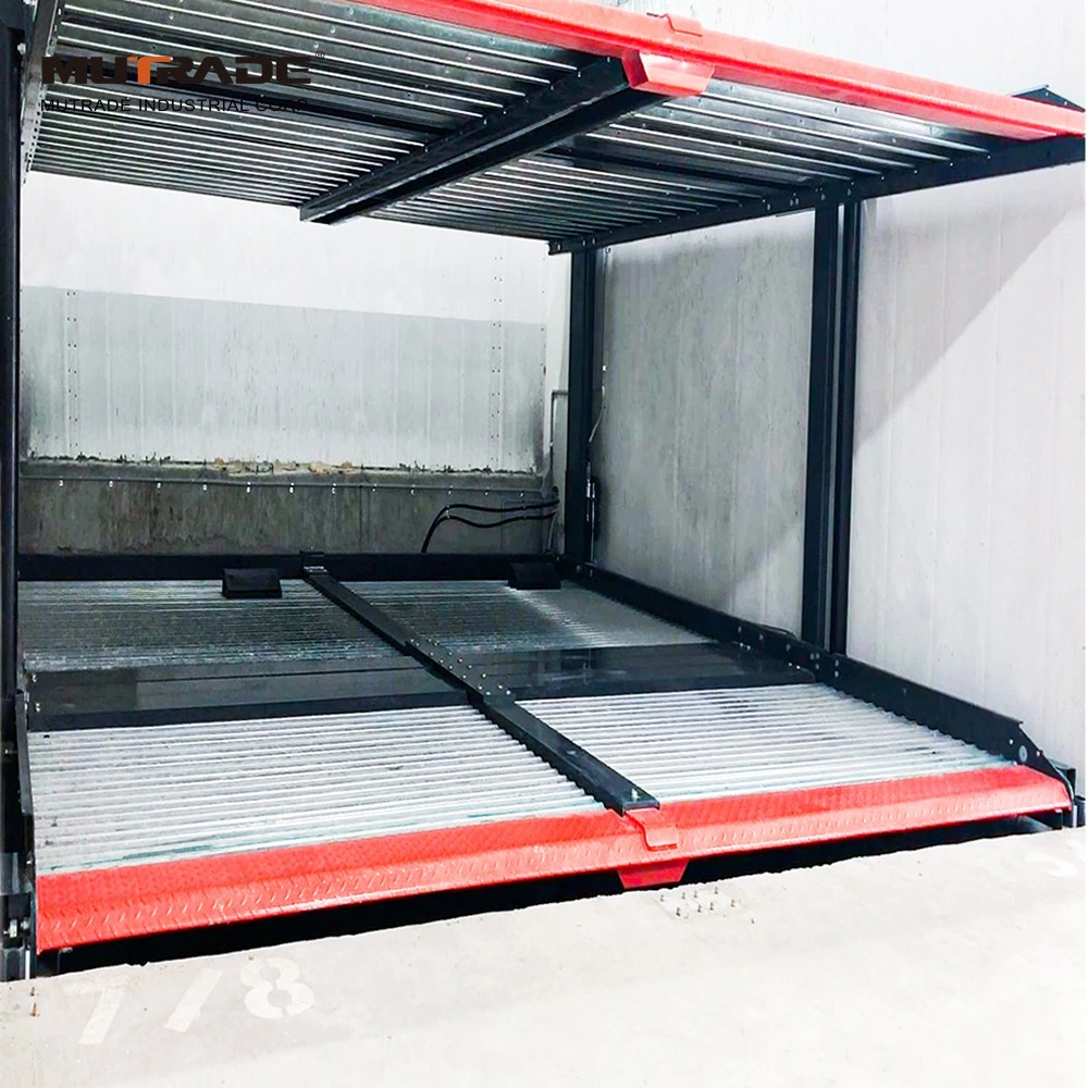 Easily Used Commercial Pit Two Post Car Storage Lift