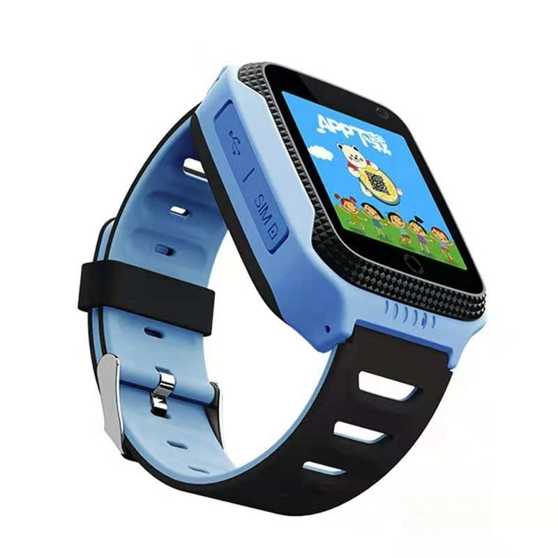 Q528 Sos Phone Watch con linterna con GPS de tiempo Posicionamiento Los niños Smartwatch