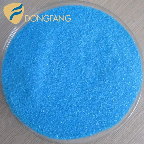 Copper Sulphate 96% Min High Purity Feed Grade Tech Grade Fengda Pentahydrate Copper Sulphate