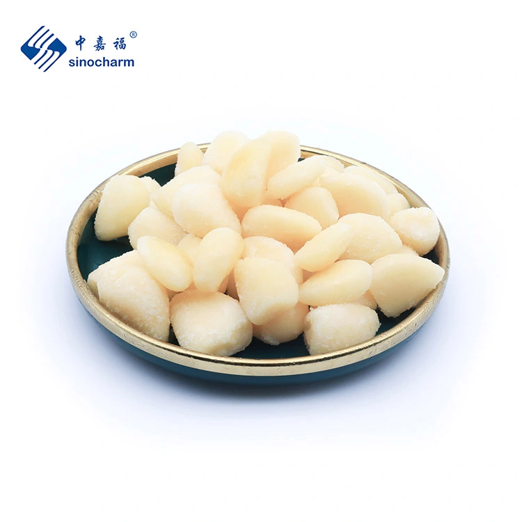 Chinese Origin IQF Frozen White Peeled Garlic Cloves