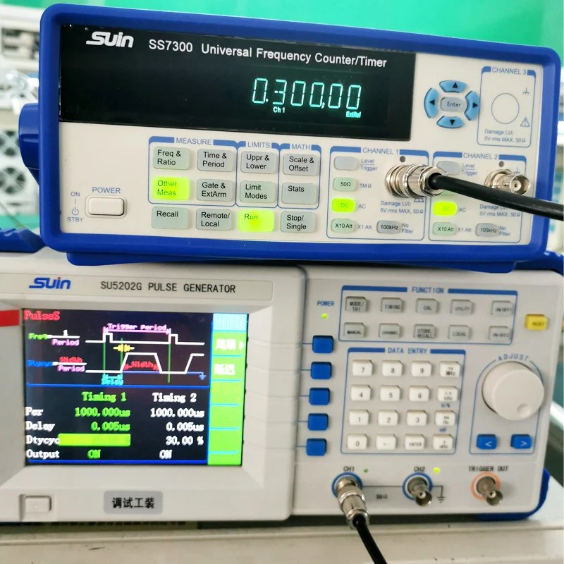ثلاث قنوات Ss7000 Series Universal Frequency Counter/Timer/Analyzer مع الوقت العالي الدقة