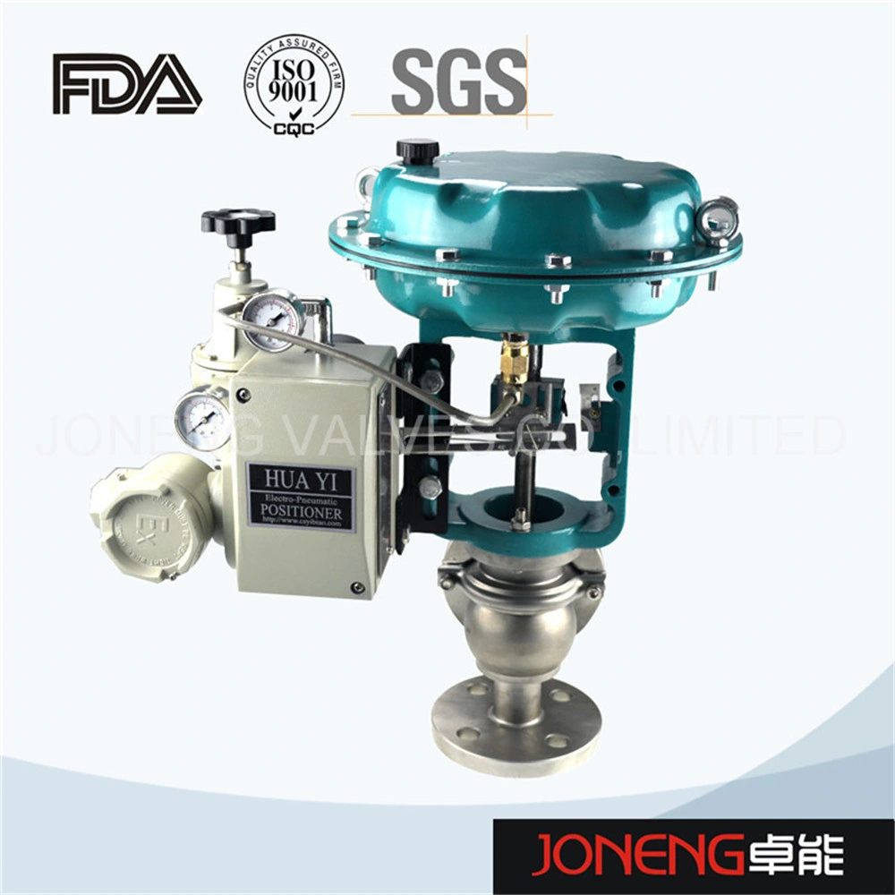 Stainless Steel Sanitary Pneumatic Regulating Control Valve (JN-SV2002)