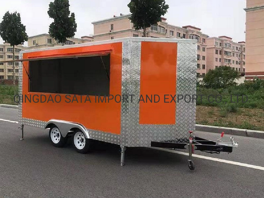 China Made Food Trailers Food Carts Truck for Sale