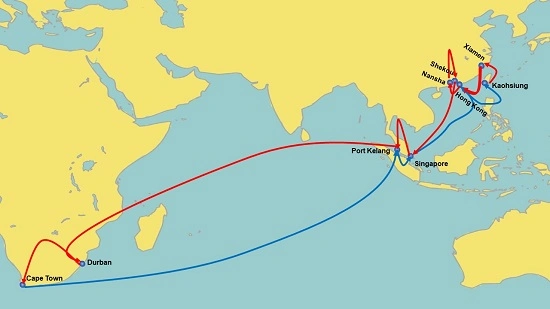 Günstige International Express (DHL UPS EMS TNT) von China zu uns, UK, Kanada, Italien, Polen