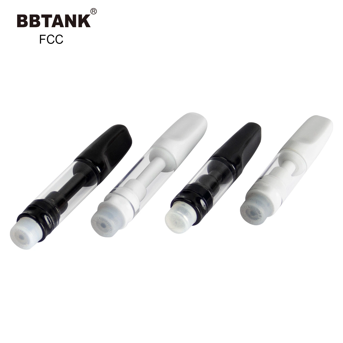 Wholesale Disposable Vape Pen Atomizer Pure Resin Disposable Empty 1ml Bbtank FCC