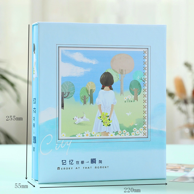 China Wholesale/Supplier Album Photo Frames 4r Paper Pocket Photo Album Book for Holding 200 Fotos 4X6