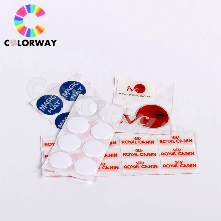 3D Cute Resin Dome Sticker Adhesive Waterproof 3m Epoxy Sticker