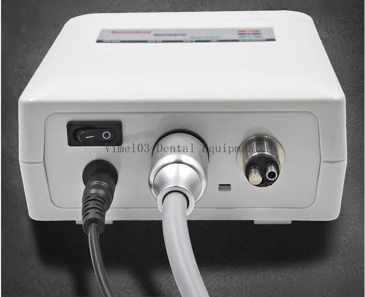 Dental LED Optical Fiber Electric Motor and 1: 5 Angle Brushless with Memory Function