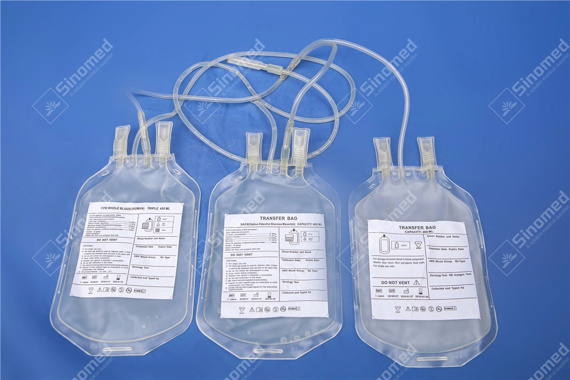 Single Use Medical Wholesale/Supplier Singe Blood Bag