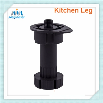 Adjustable Cabinet Legs with 100-130mm Height in PP