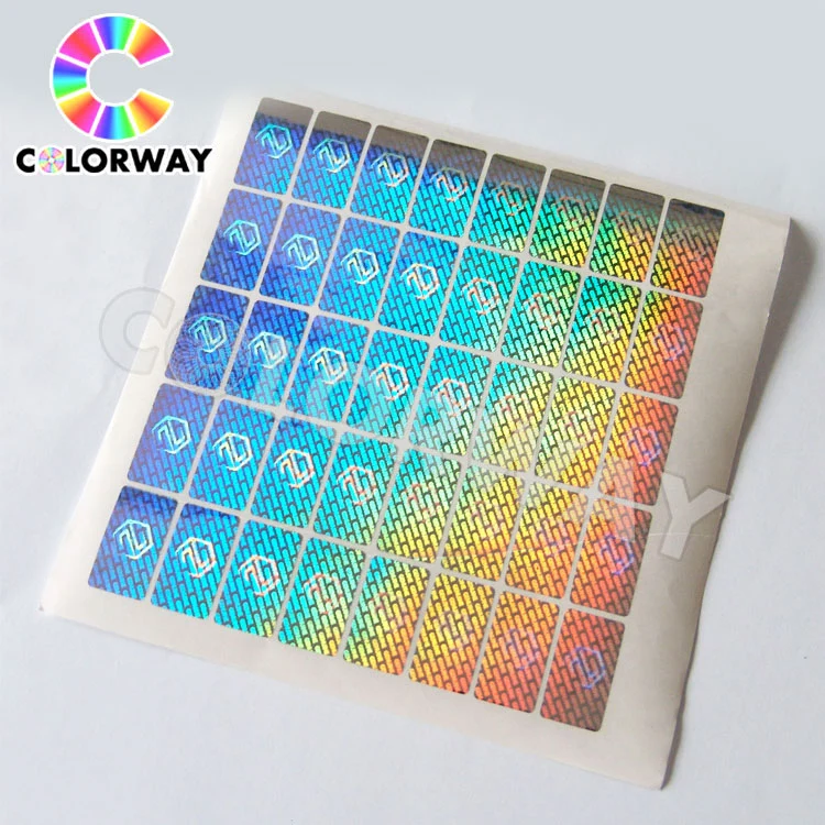 Heat Pressing Hologram Roll Sticker