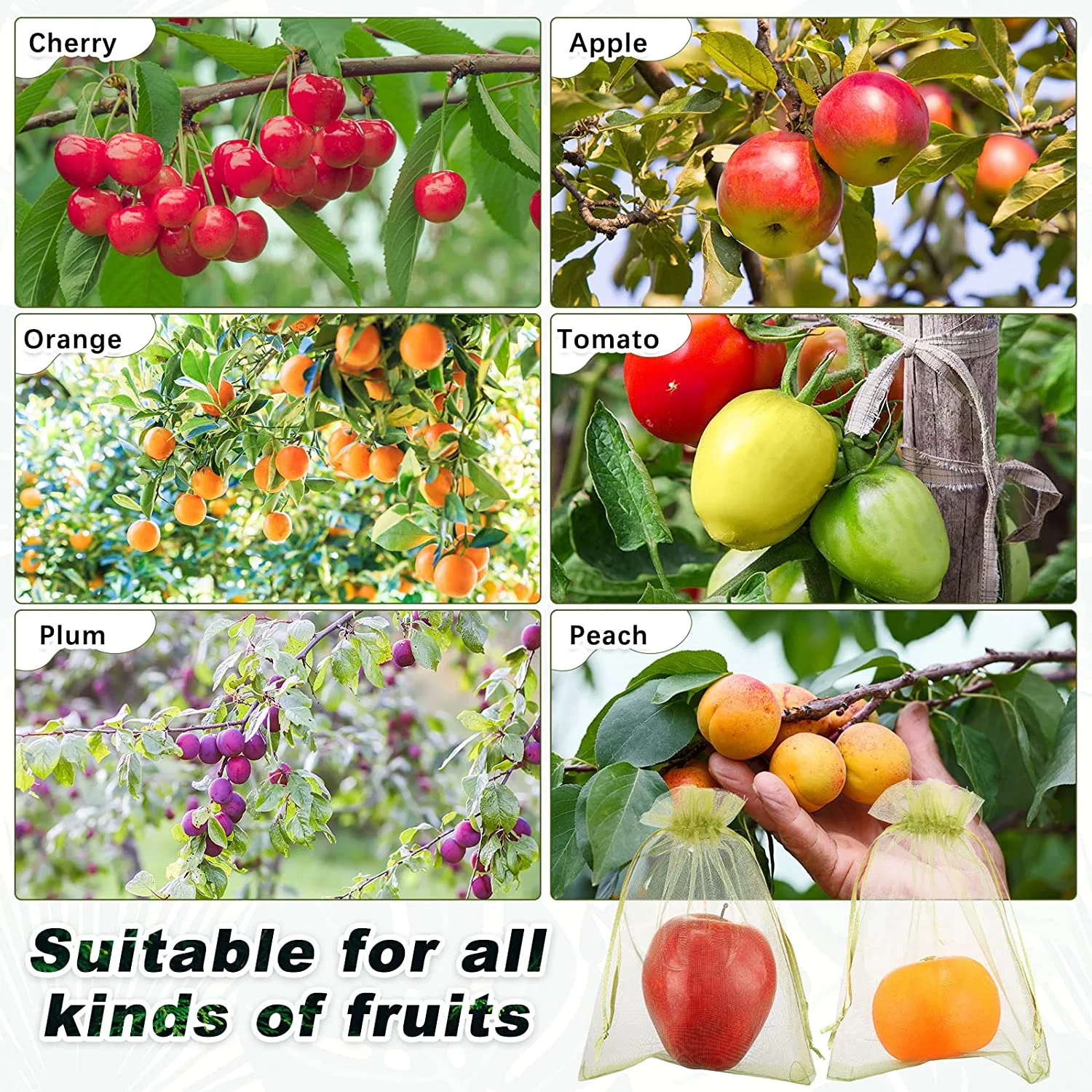 Garden Plant Netting, Blueberry Bushes, Tomato Fruit Tree Covers, Garden Plant Protectors, Plant Bags Insects, Bird Food 4.92 X 3.3FT Protection Net