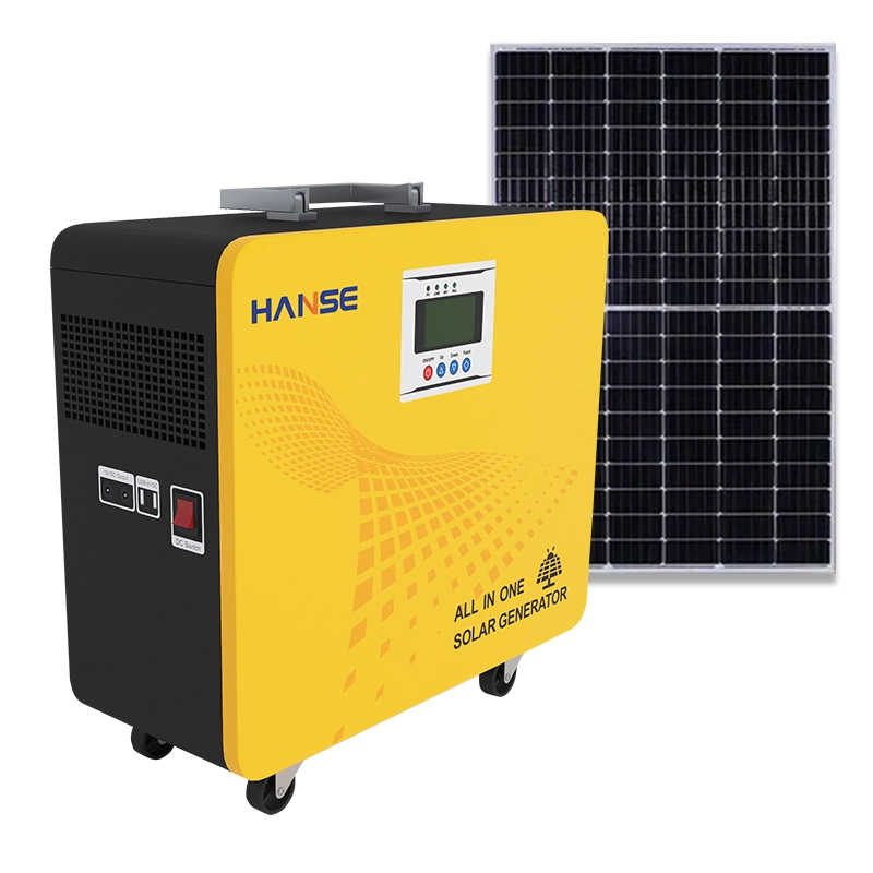 2000W Portable Solar Power System 1kw 1.5kw 2kw All-in-One Solar Generator Built in Lithium Battery Solar Energy Generator