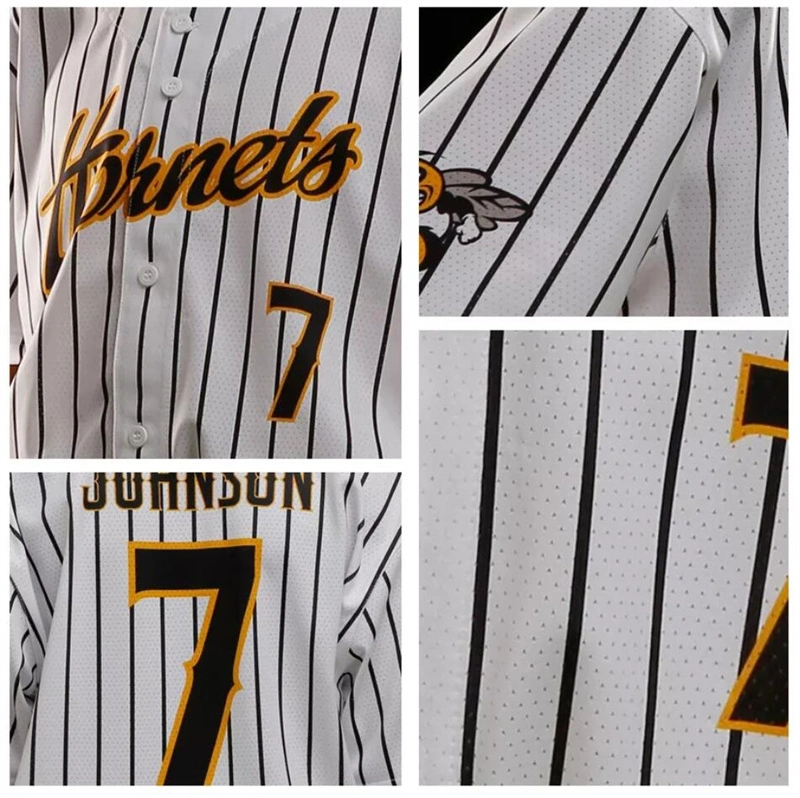 Super Quality 100% Polyester Button Down Custom Baseball Jersey Customized Sublimation Baseball Uniform Wear