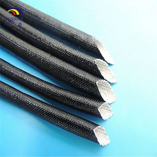 Colored Acrylic Resin Coated Fiberglass Sleeving