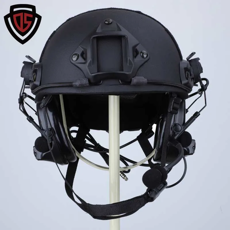 Double Safe Wholesale/Supplier Manufacturer Safety Tactical Bulletproof Level Iiia Fast Army Ballistic Helmet