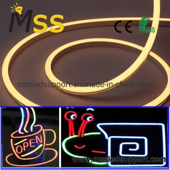 New LED Neon Flex 12V 24V 10W/M Custom Size Neon Sign for Coffee Shop Fast Food