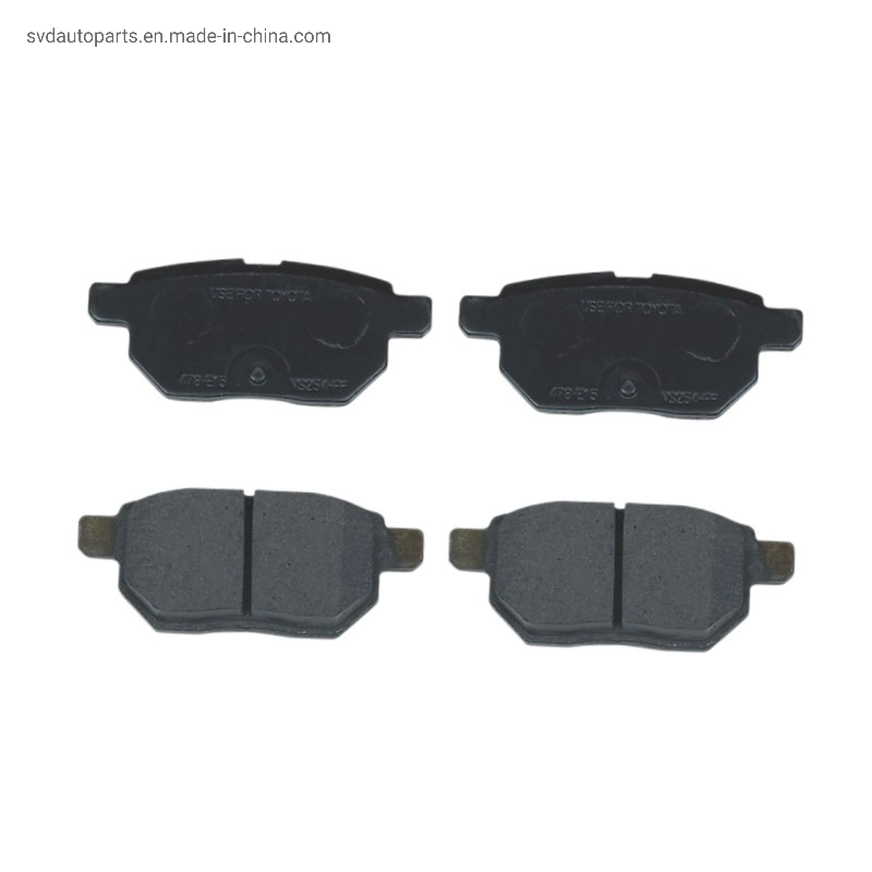 Svd Car Accessories Auto Brake Systems Truck Brake Pads for Toyota Corolla Saloon Prius 04466-02030 04466-02181 04466-12130