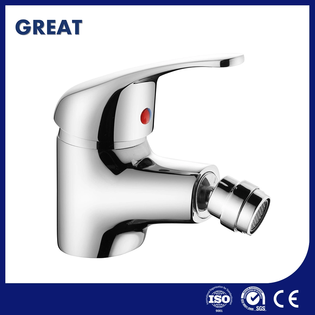 Große Einstellbare Badezimmer Bidet Wasserhahn Fabrik Guter Preis Europäische Bidet Wasserhähne Gl21107A81 Chrom Einhebel Bidet Wasserhahn China Leck-Free Square Bidet Wasserhahn