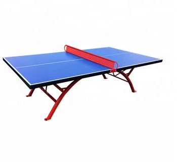 Indoor Advanced Double Folding Roll-Away Table Tennis Table, Ping Pong Table Home Gym Equipment