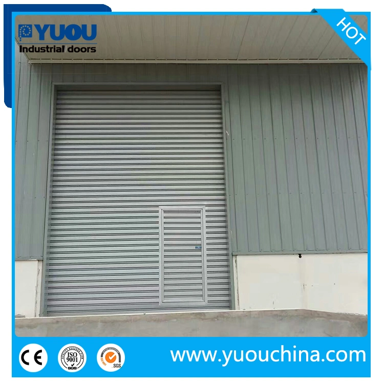 Wholesale/Supplier Security Industrial or Commercial Automatic Galvanized/Stainless Steel Metal Large Wind Proof Resistant Rolling Roll up Warehouse Roller Shutter Door