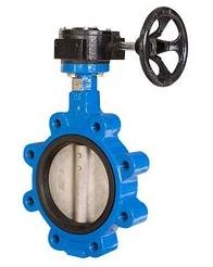 DIN ANSI JIS API Worm Gear Wafer Lt Butterfly Valve Dn100 Good Price Butterfly Valve