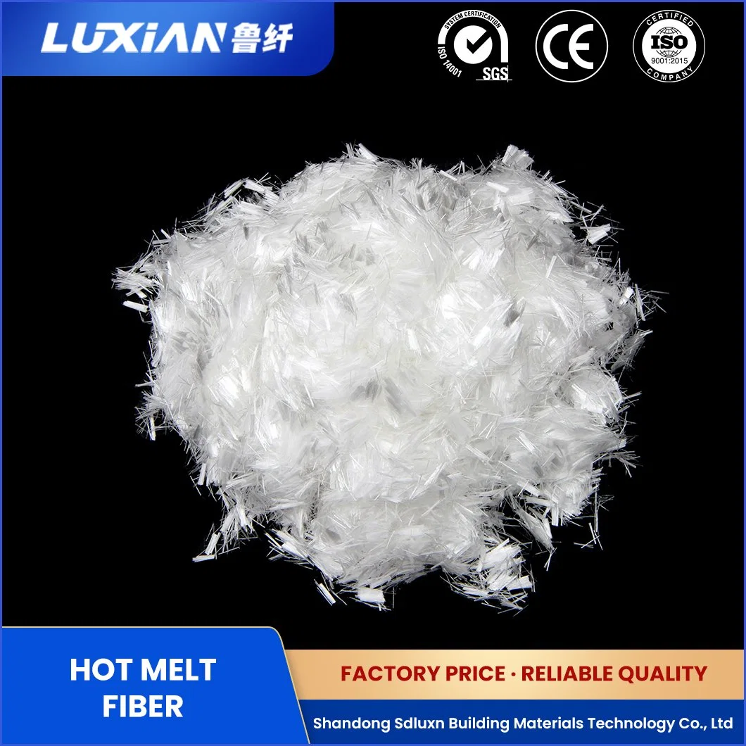 Sdluxn Wool Staple Fiber Free Sample Synthetic Resin Lx Br-160 Explosion-Proof PP Stranded Fiber China Burst-Proof Anti-Explosion Fiber Supplier