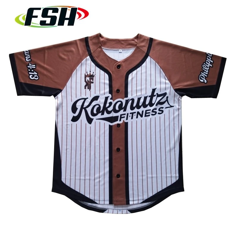 Cheap OEM Blank Fashion Style Baseball jersey shirt plaine de gros de Baseball Jerseys Custom T-shirts de votre équipe