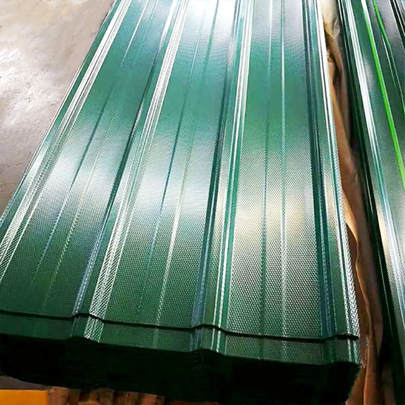 Chinese Factory Sells Color Corrugated Iron Sheet Galvanized Roofing Sheet Zinc Cheap PPGI Corrugated Steel Metal Roofing Sheet