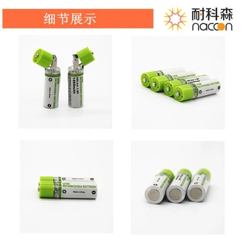 Ni-MH AA 1,2V USB batterie rechargeable 1450mAh vendus directement par l'usine