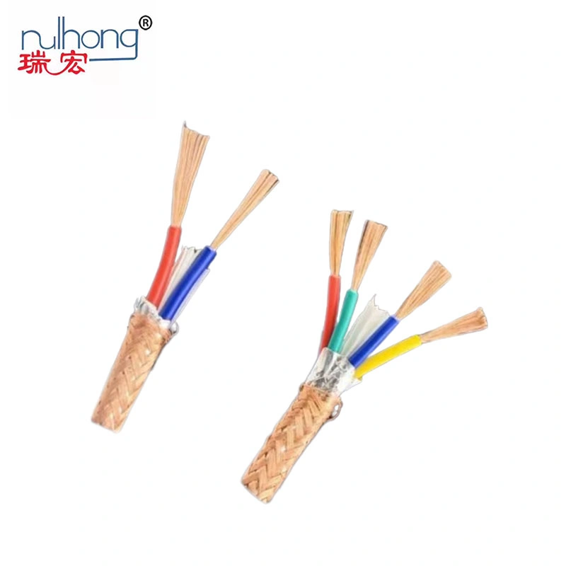 Câble électrique souple en cuivre multicœur revêtu de PVC de basse tension 450/750V Rvv Rvvp 1,5 mm, 2,5 mm, 4 mm, 8 mm pour usage domestique.