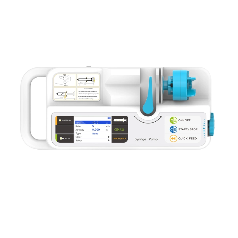 Contec Sp950 ICU Safe Electric Pump Sp950 Portable Medical Syringe Pump