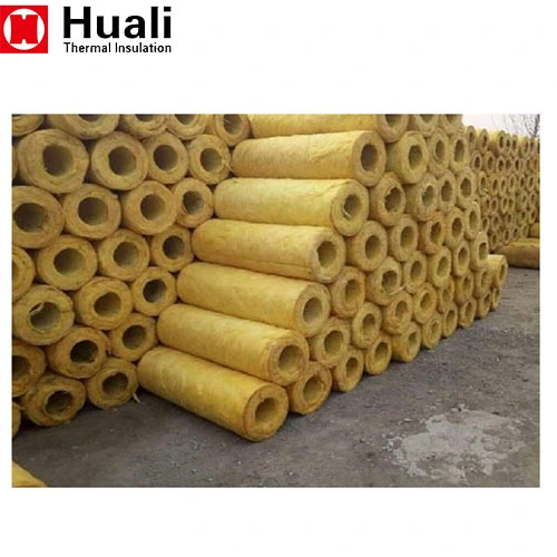 Waterproof Fiberglass Thermal Insulation Reinforced Pipe Fiber Glass Wool Tubes