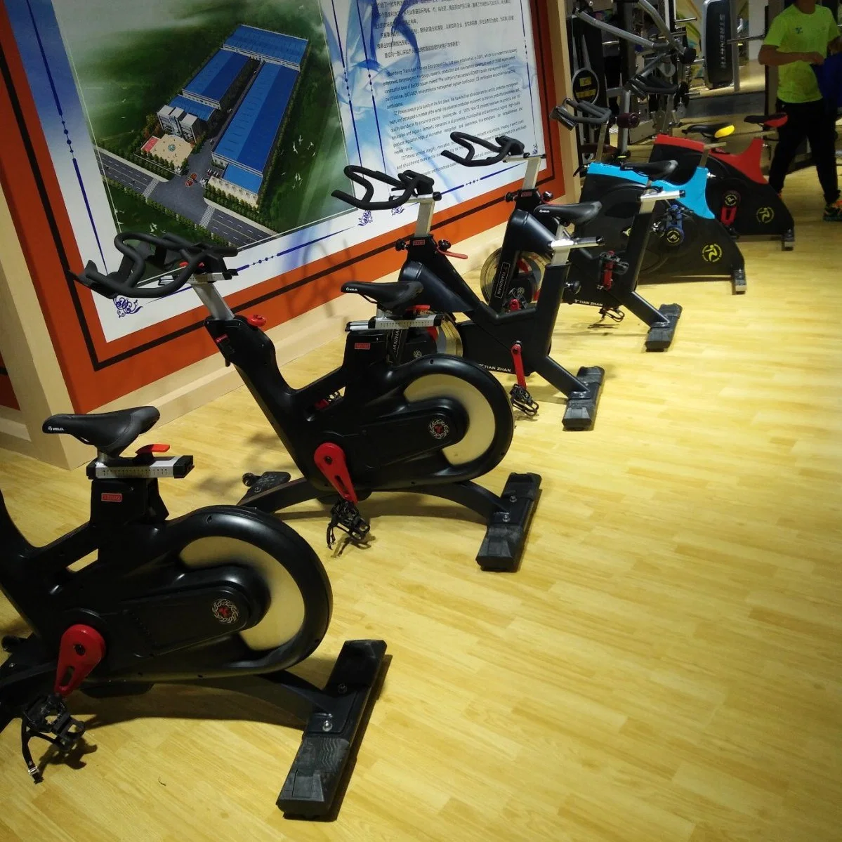 Spinning Manual Tz Fitness Indoor Bike ODM Tz-7020