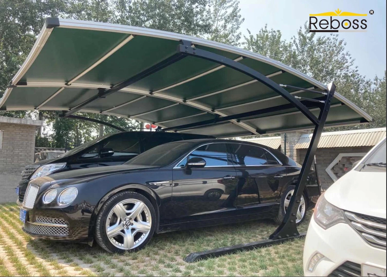 Discount Fancy Double Carport with High quality/High cost performance Chinese Manufacturer