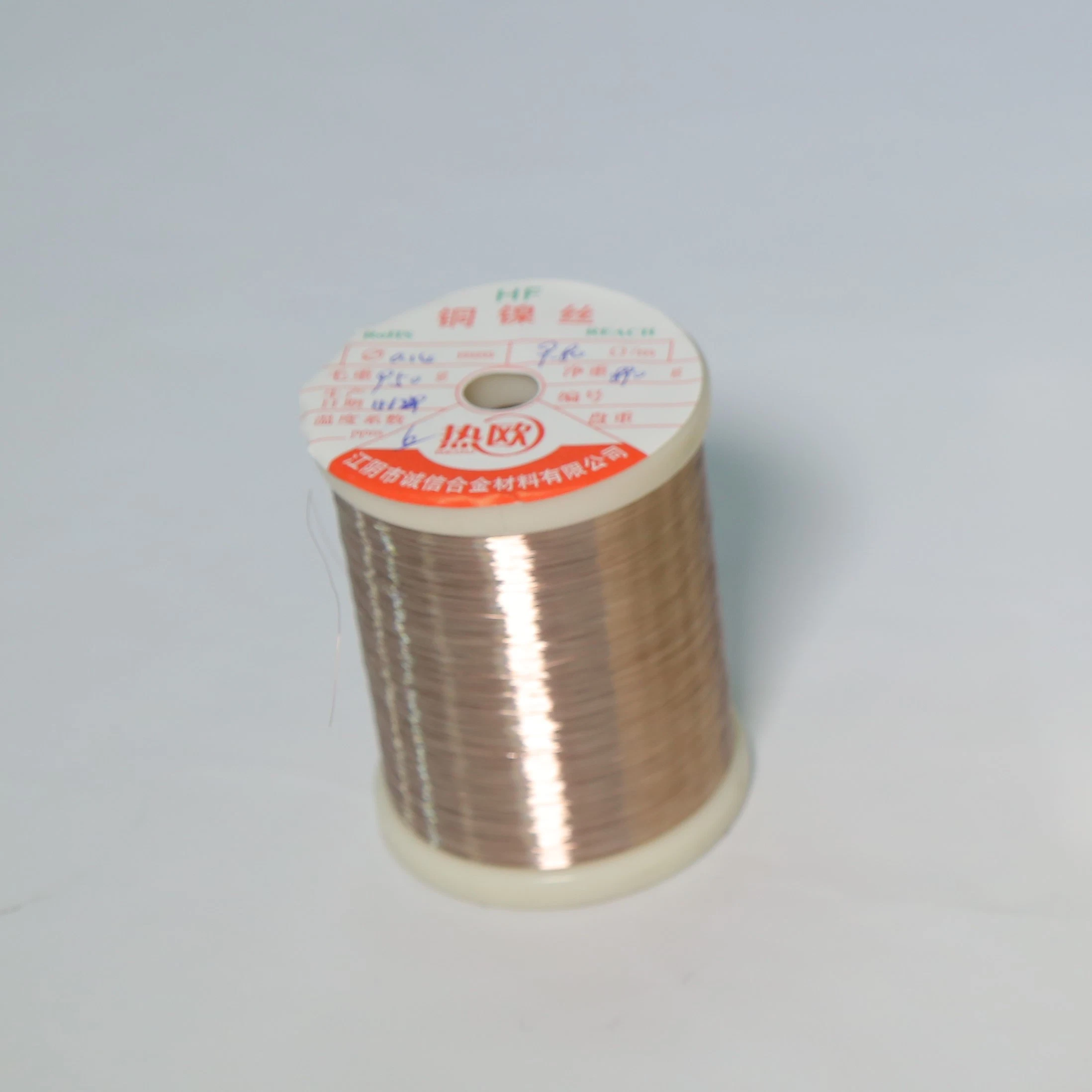 CuNi6 Wire of Resistance Wirewound Resistor Nickel Alloy for Heating Cable Annealing Wire Swg Strandard