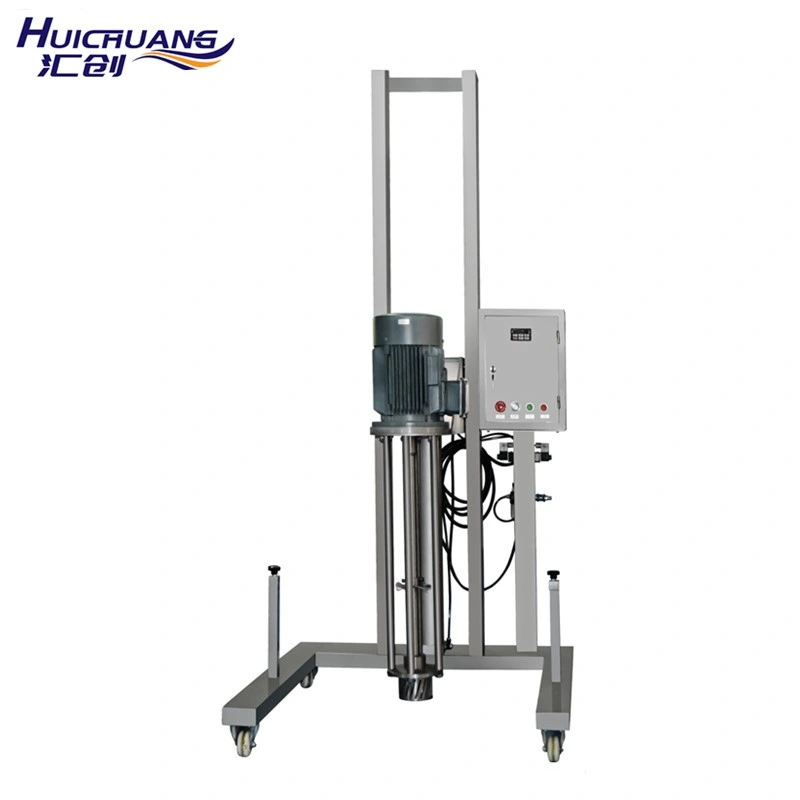 Pharmaceutical Pneumatic Lifting High Shear Innovative Homogenizer Mixer Equipment