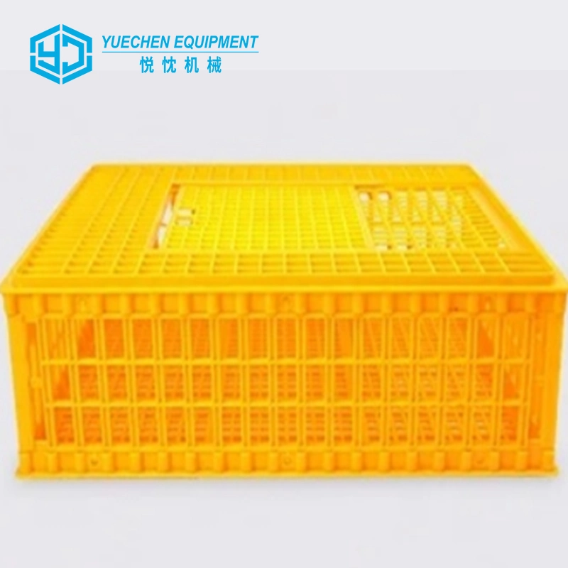 Transport de volaille Crate cages de transport de poulet boîte en plastique de haute qualité