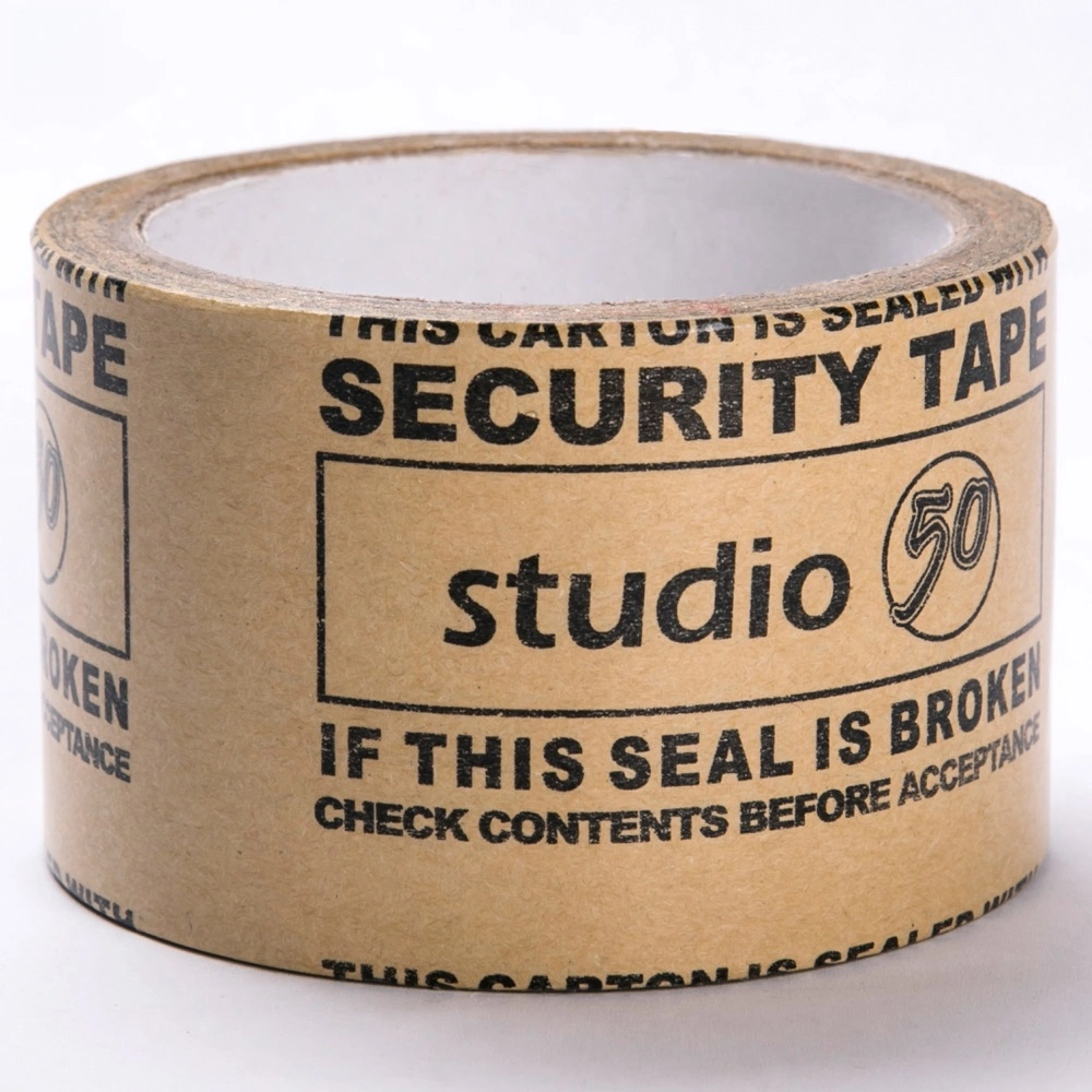Printed Custom Logo Self-Adhesive Kraft Paper Tape