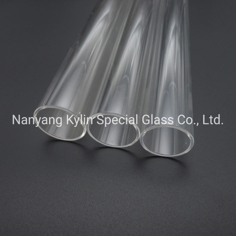 Clear Fire-Polishing Borosilicate Glass Tube Soda Lime Glass Tube Borosilicate Glass Tube