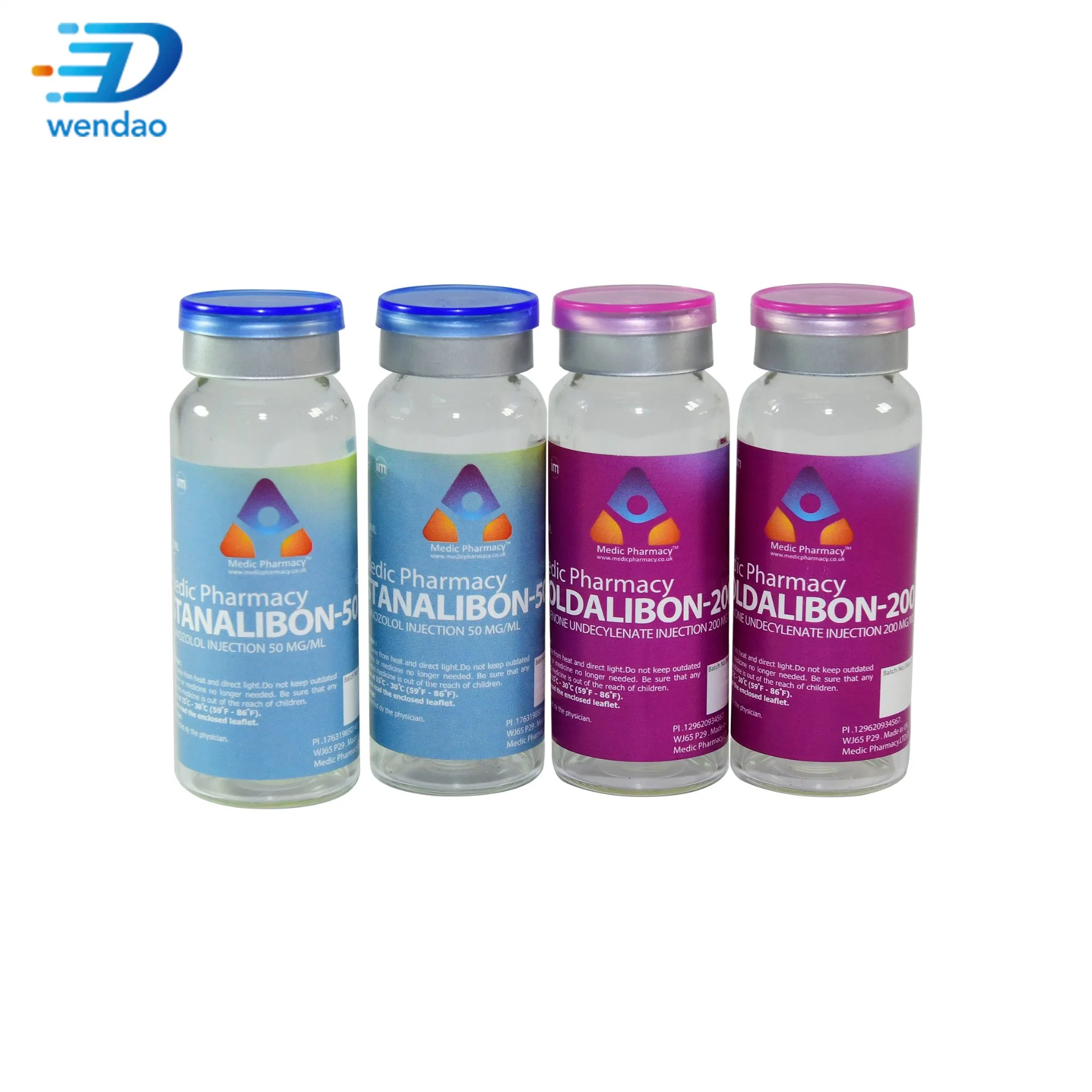 Pharmaceutical Injection Glass Vials Bottle 10ml 20ml 50ml 100ml for Glass Medical Vial