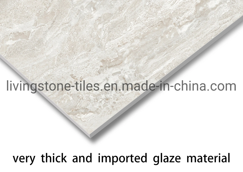 600*600mm Building Material Grey Color Copy Marble Design Ceramic Porcelain Flooring Tile