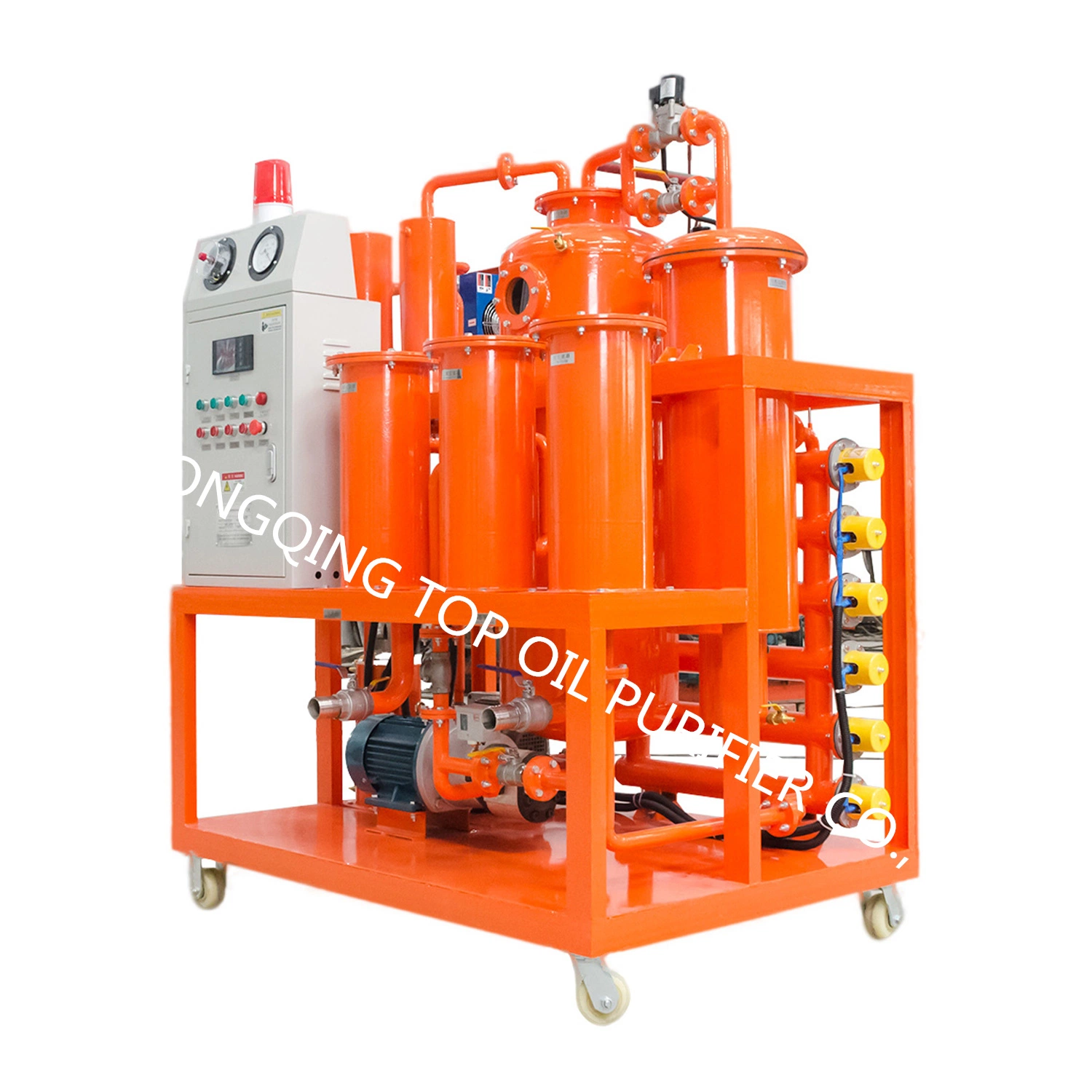 Vacuum Oil Filter Outlet Hydraulic Oil Purification Equipment