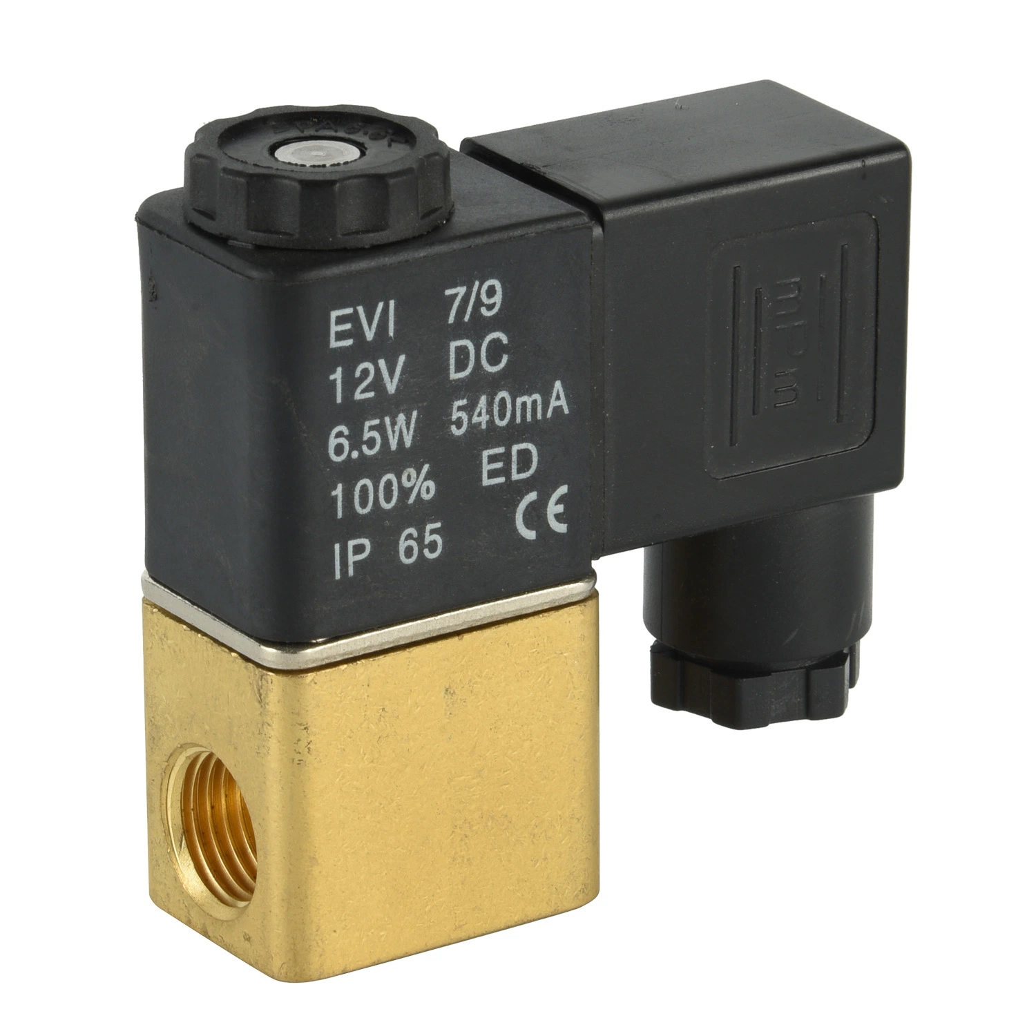 Brass 2V025-08 2 Way Direct Acting Brass Solenoid Valve