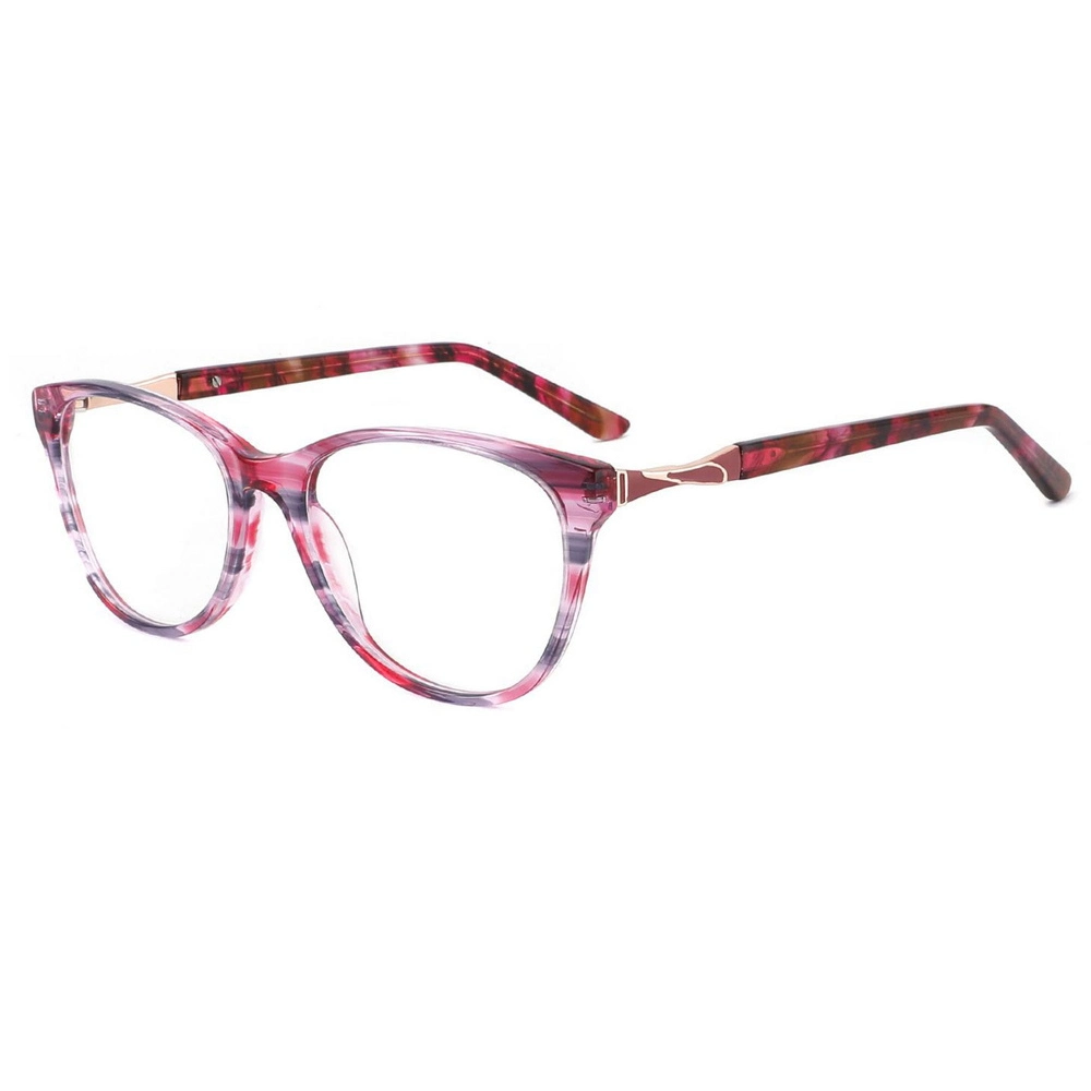 Unique Design Square Shape Speckles Optical Eyeglasses Acetate Glasses for Ladies Colorful Eyeglasses Wholesale/Supplier