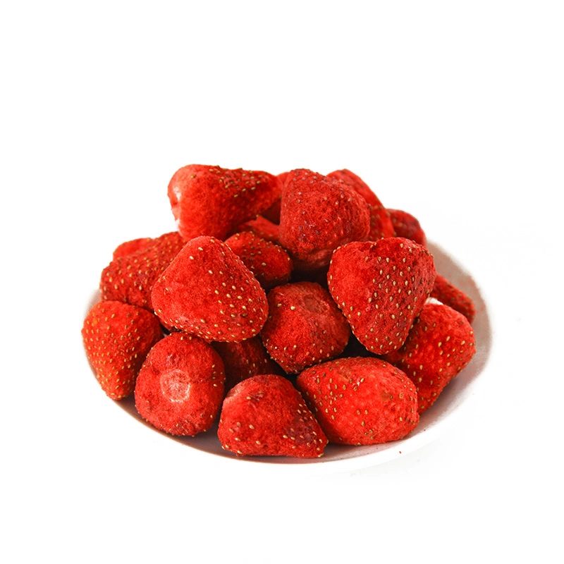 Factory Wholesale/Supplier Dried Strawberries Fruits Whole Snack Freeze Dried Strawberry Covered in Chocolate