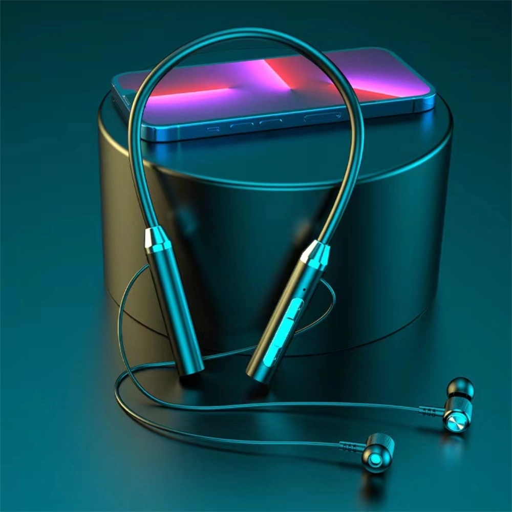 Bluetooth Bass Earbuds in-Ear Mic Wireless Neckband Earbuds Stereo Sound Earphone GB04