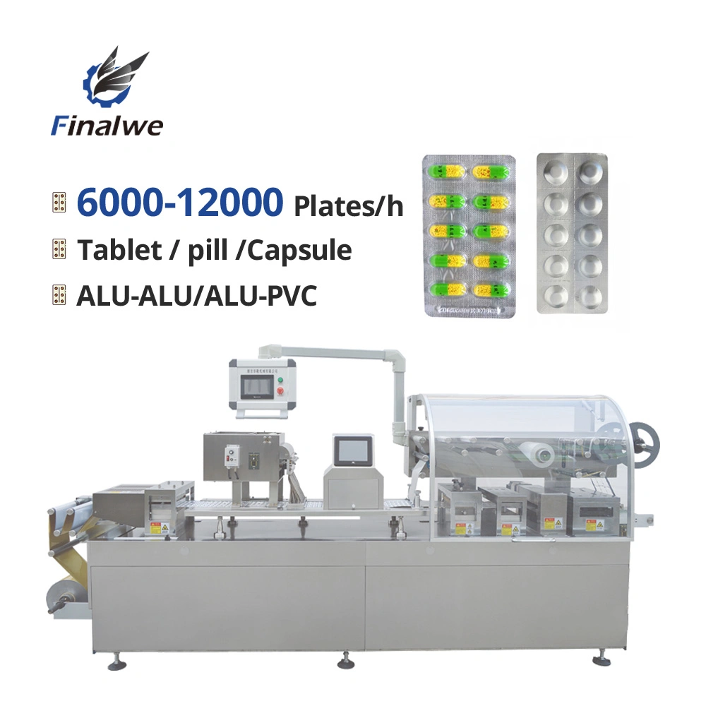 Pharmaceutical Medicine Capsule Tablet Pill Dispose Material Blister Packing Machine for Gel Tube and Rectal Suppository