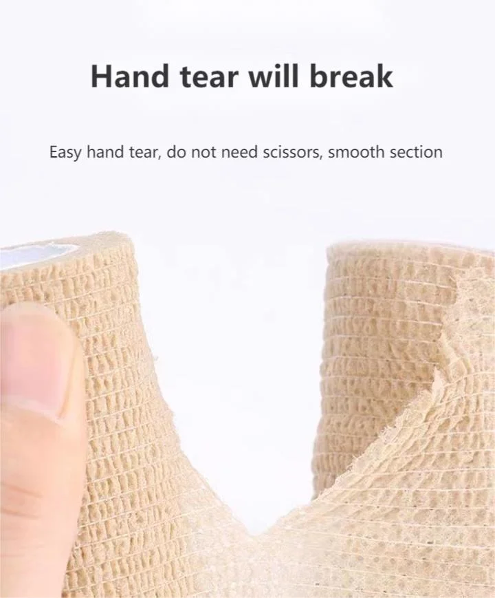 Best Selling Self-Adhesive Tape Self-Adhesive Bandage Tape Sports for Medical Use